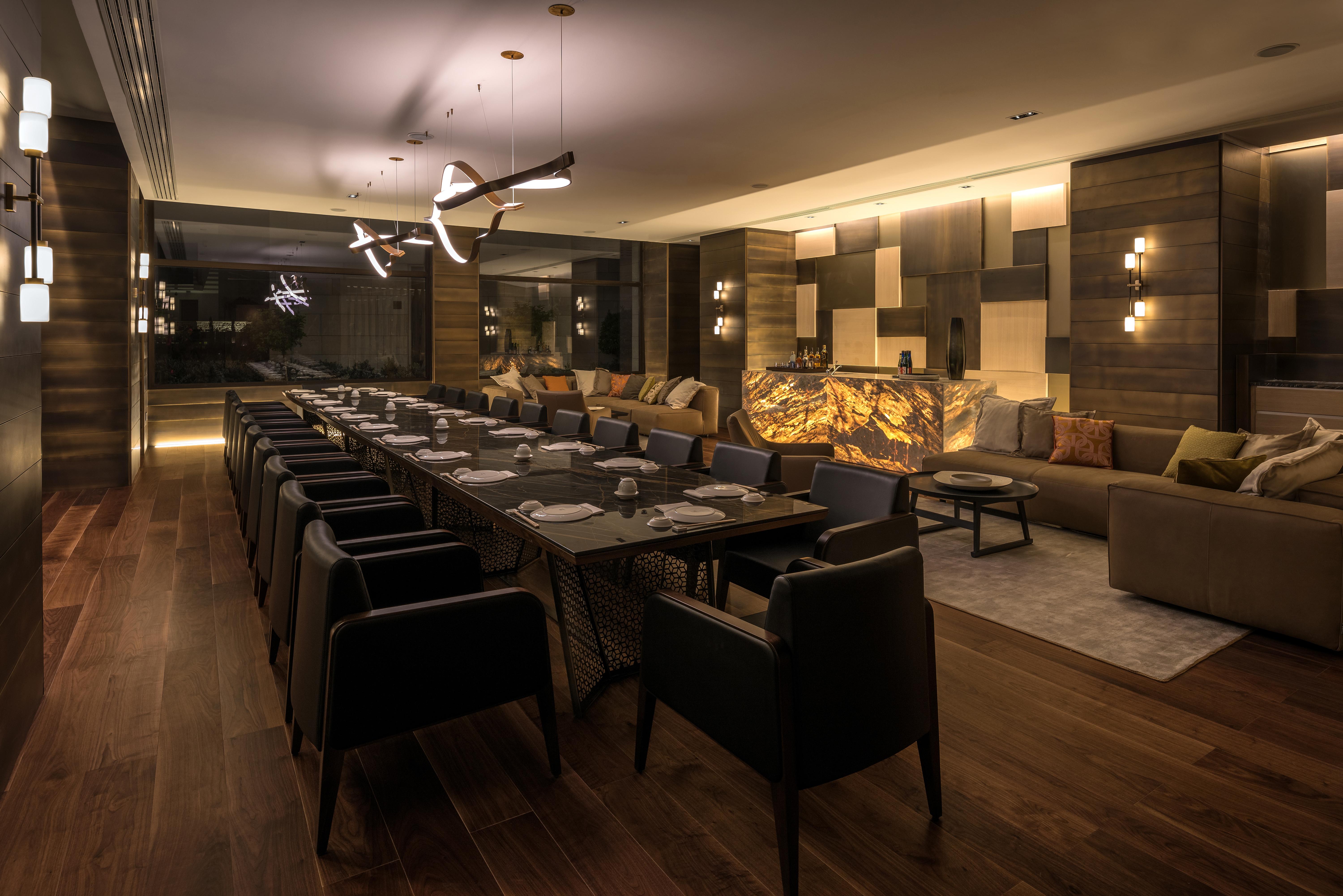 Amara - Sea Your Only View™ ليماسول المظهر الخارجي الصورة The private dining room at the restaurant