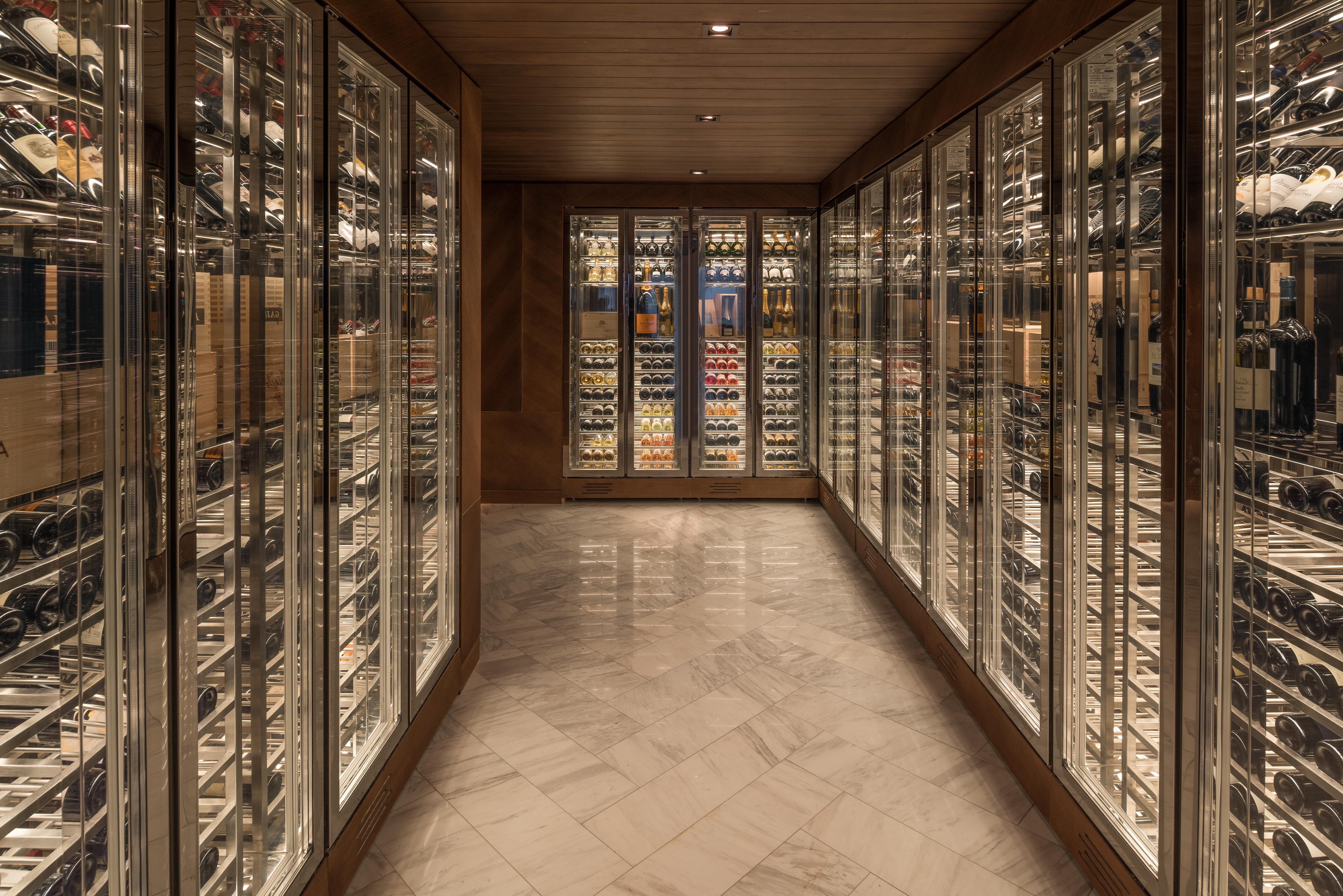 Amara - Sea Your Only View™ ليماسول المظهر الخارجي الصورة Wine storage on board