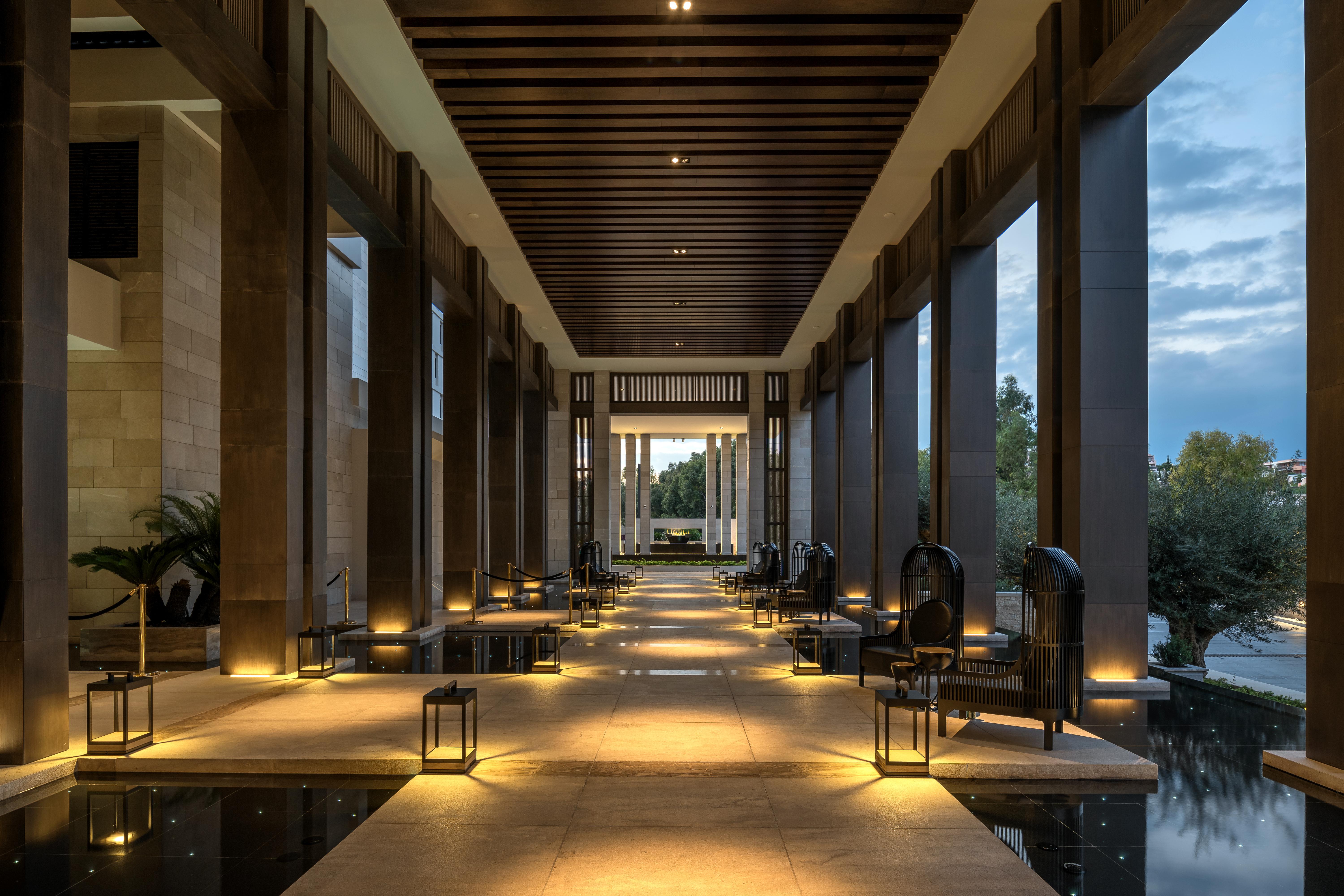 Amara - Sea Your Only View™ ليماسول المظهر الخارجي الصورة The lobby of the hotel