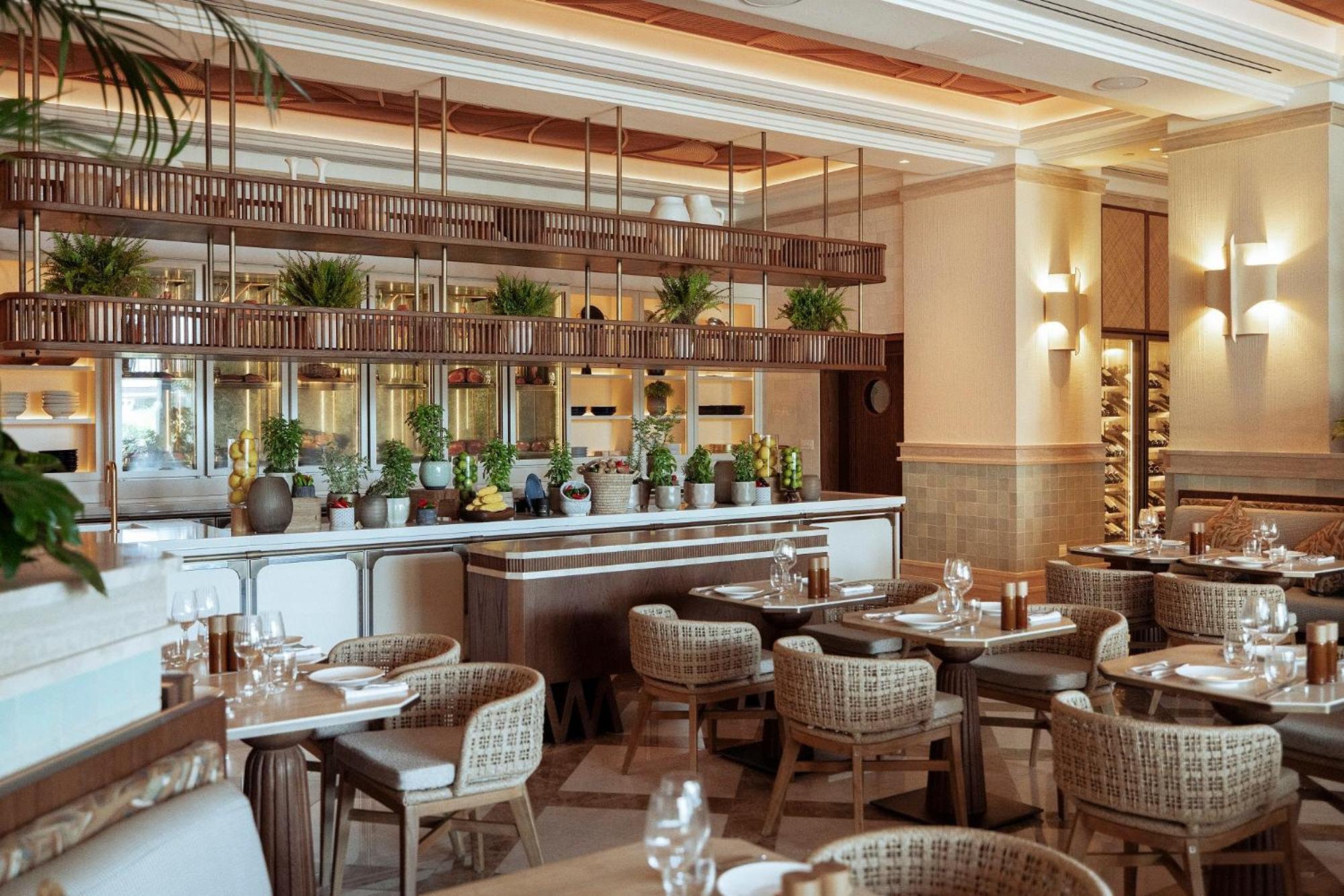Amara - Sea Your Only View™ ليماسول المظهر الخارجي الصورة The interior of the restaurant